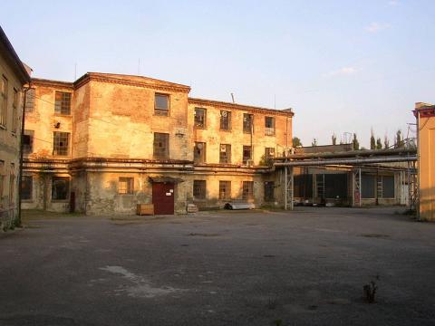 ブルニェネツに残るシンドラーの工場